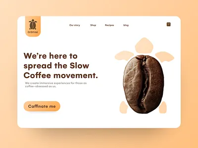 Aramse Coffee | Landing page adobe xd branding coffee coffee bean coffee logo coffee shop dailyui dailyuichallenge figma landing landingpage ui design uichallenge uidesign uxdesign webdesign website webui webux