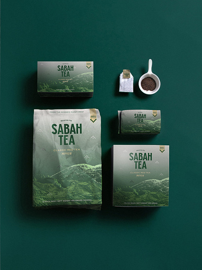 Sabah Tea Design art direction brand brand design brand identity branding design graphic design identity design logo logodesign visual identity