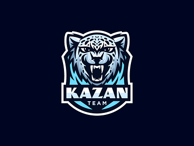 Snow Leopard basketball cat esportlogo esports football hockey logo logotype predator school snow leopard sport tail victory