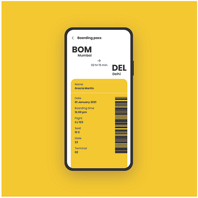 Boarding pass boarding pass boarding pass design design graphic design mobile app product page ui design user experience user interface ux design visual design visualization