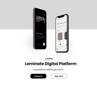 Lamital App concept b2b b2b b2c c2b c2c saas ai iot app icchatva laminate laminate app laminate ui