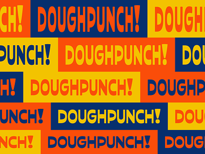 DOUGHPUNCH branding condensed design display font fonts graphic design lettering letters logotype narrow reverse contrast signage stretched type typeface typography uppercase vector wide