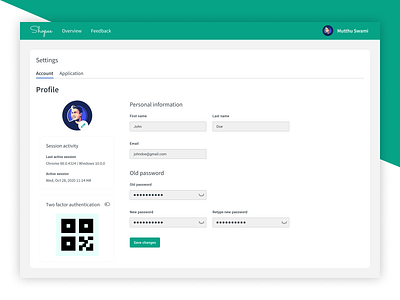 User Profile | Daily UI Day06 daily 100 challenge dailyui dailyuichallenge design minimal typography ui ui design