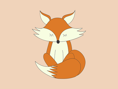 Fox Illustration design fox fox illustration graphic design illustration