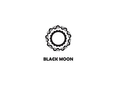 Black Moon branding logo