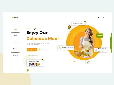 food web templete adobexd animation branding delivery delivery service food food app gradient helthy homepage illustraion landingpage product ui ui ux ux vegan webdesign website