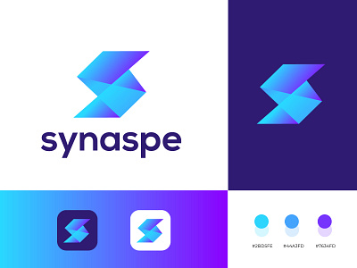 s letter logo mark abstract best designer brand identity branding elegant freelancer gradient letter logo logo mark logos modern design modern logo modernism popular design popular shot s s letter s logo strong technology