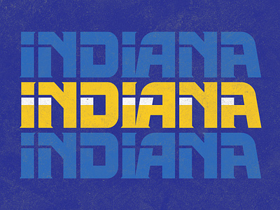 INDIANA Wordmark branding design identity indiana pacers pacers sports branding type typography wordmark