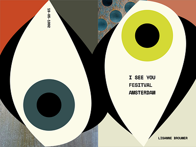 I see you festival art branding design eyes festival graphic graphic art graphicdesign icon illustration illustrator poster poster a day ui vector vintage