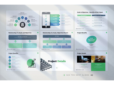 Project Proposal PowerPoint Template annualreport business plan business proposal business report marketing plan project plan