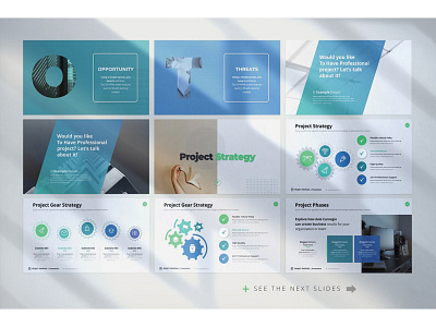 Project Proposal PowerPoint Template annualreport business plan business proposal business report company profile marketing plan project plan