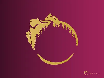 Rivas adventure branding design illustration logo logodesign photo studio ring wedding