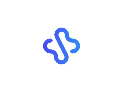S / + branding design letter logo s symbol