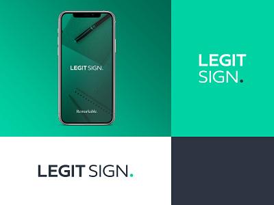 Legit Sign Branding Elements branding business design digital documents elements graphic illustration illustrator legit logo logotype personal product sign simple store typography ui ux