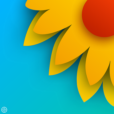 Sunflowerish Day 1 50minutes dailychallenge design figma figmadesign illustration vector vectorart