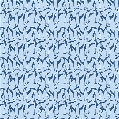 Pinguin Patterndesign animals blue children design fabricdesign giftwrap illustration patterdesign pattern surfacepatterndesign textiledesign wallpaper