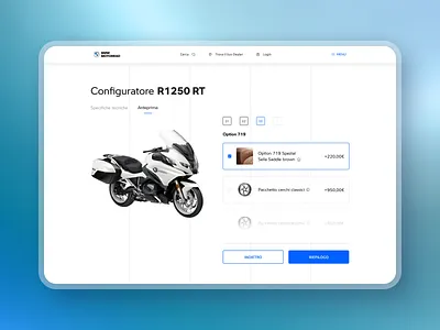 BMW Motorrad — Motor Configurator bmw bmw motorrad customize motor motor configurator motorrad web design