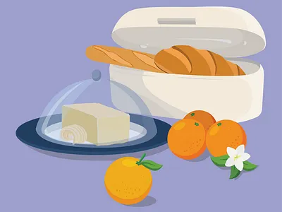 Products bread breakfast cream fasting oranges products