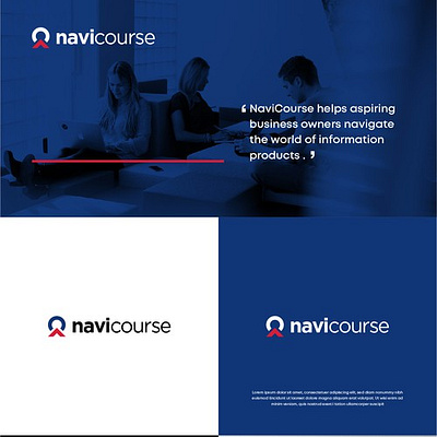 NaviCourse branding ecommerce fiverr fiverr.com fiverrgigs flat graphic design logo designer minimalist modern
