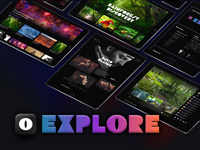 AdobeXD Live: Create digitally immersive experiences on iPad app concerts dark mode events experiences explore interaction interface ios ipad ipad app ipad pro livestream mobile app mobile app design mobile app development travel ui user interface ux