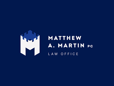 Logo Design for a Law Firm branding business design geometric isometric law law firm lawyer logo vector