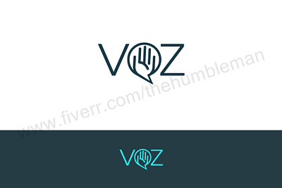 VOZ art branding design flat graphic design illustration illustrator logo minimal vector web