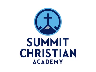 Summit Christian Academy - 1 of 3 academy brand design brand identity branding christian fort worth icons identitydesign illustration illustrator logo logo design mountains summit texas timberwolves
