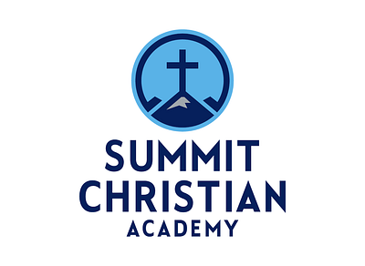 Summit Christian Academy - 1 of 3 academy brand design brand identity branding christian fort worth icons identitydesign illustration illustrator logo logo design mountains summit texas timberwolves