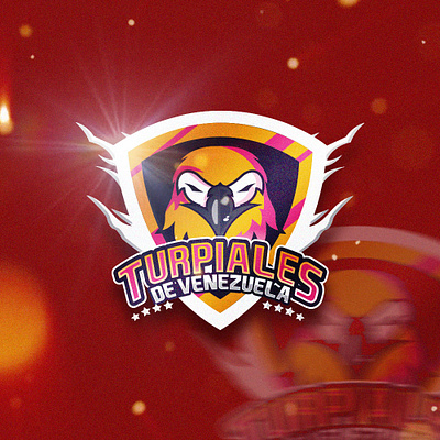 turpiales basket basketball birds branding esportlogo esports latin logotype nba red vector venezuela