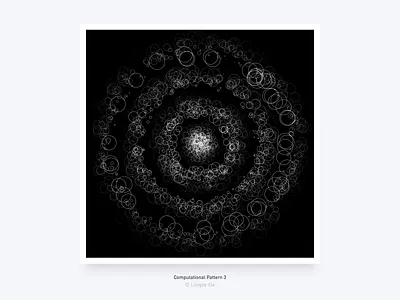 Computational Pattern computational daily 100 daily challange dailyui design flat generative geometric gradient illustration minimal ui