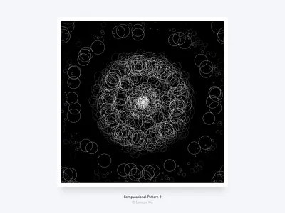 Computational Pattern daily 100 daily challange dailyui design geometrical gradient illustration minimal