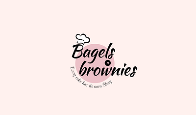 Bagels n Brownies - Bakery Logo bakery branding custom logo logo