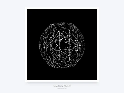 Computational Pattern daily 100 daily challange design illustration minimal vector
