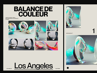 Balance de Couleur concept design greenhouse midjourney minimal ui web