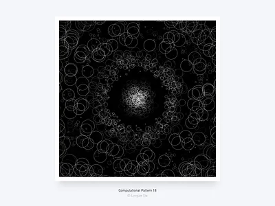 Computational Pattern daily 100 daily challange design illustration minimal vector