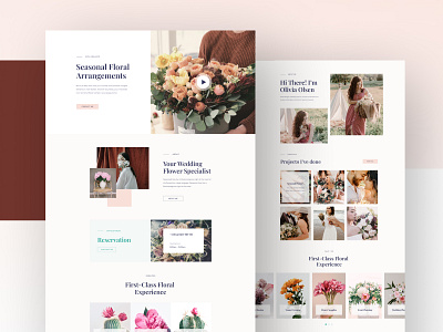 Florist Layouts for SP Page Builder Pro floral markets floriculturists florist florist website flower shop