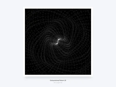 Computational Pattern daily 100 daily challange design geometric illustration minimal vector