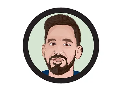 DETAILED VECTOR POTRAIT art vector art vector illustration vexelart