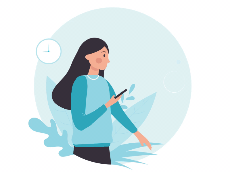 14 February Valentine Day Animation 14 february 2d animation animated gif animation calender cute girl animation illustration love minimal valentine day vector