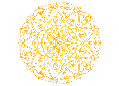 sun mandala drawing easy graphic mandala ornament round simple sun