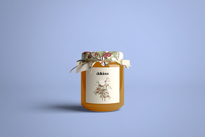 Packaging Concept: delicious(tm) JAM(tm) branding concept design flat illustration jam label packaging labeldesign labels minimal mockup packaging packaging design packagingdesign texture