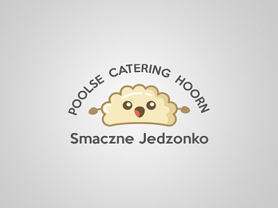 Logo Smaczne Jedzonko Poolse Caterin Hoorn branding design logo logodesign minimalist new typography vector work