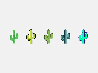 Just a Prick cactus cactus icons cactus illustration icons prick styles
