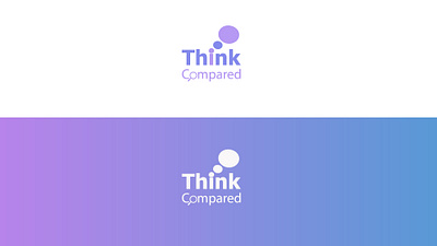 Think Compared design fiverr fiverr.com flat illustration illustrator instagram logo minimal typography vector