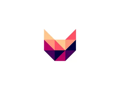 Fox 🦊 abstract concept design flat fox fox illustration fox logo foxbruary geometic icon icon design illustration logo logo design logomark mosaic
