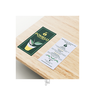 Flower shop leaflet 2 branding design flat illustration illustrator leaflet design minimal pastel vector