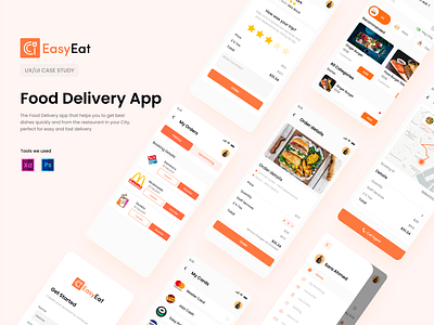 Food Delivery App app app design app ui app ui ux appui design appuiux delivery app design food app food app ui food ui mobile mobile app mobile app design mobile uiux ui uiux