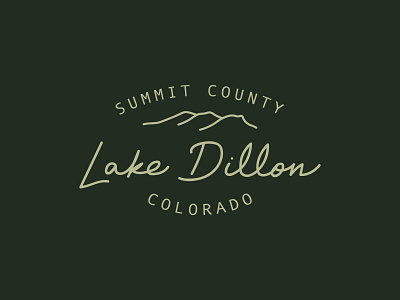 Lake Dillon colorado lake lake dillon lake logo mountain logo mountains
