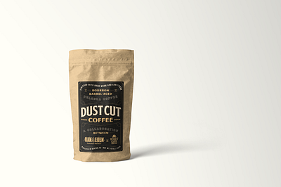 Dust Cut Label bourbon coffee coffee bag label label design label packaging texas western whiskey