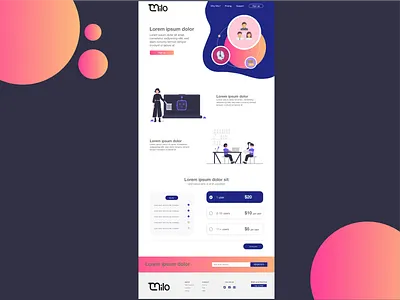 Web app homepage branding chat design flat homepage homepage design homepage ui illustration interface landing page layout user experience user interface user interface design userinterface webapp webdesign website